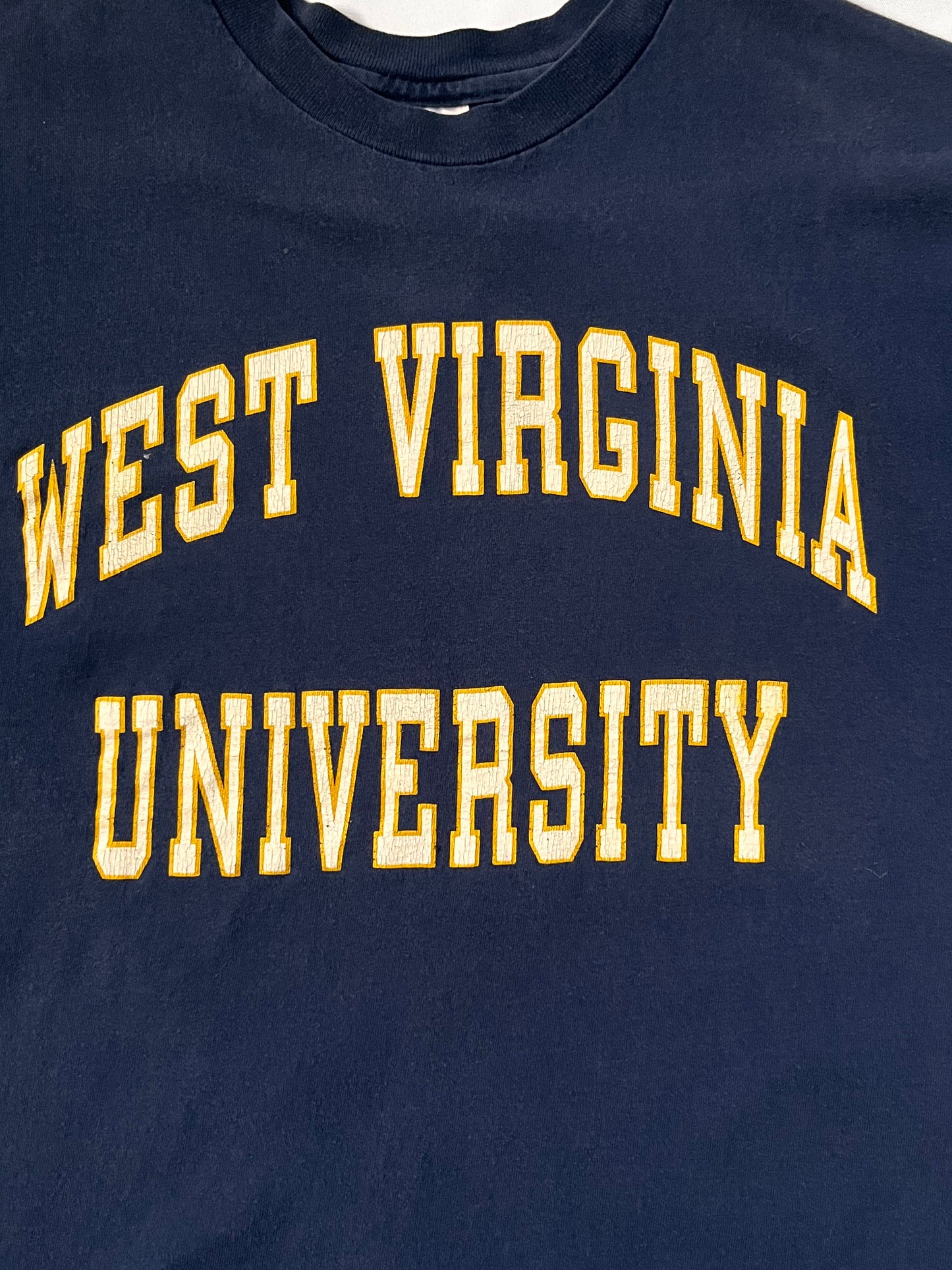 90s West Virginia University Champion T shirt