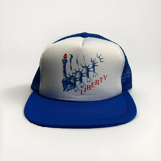 Vintage 80s Statue of Liberty Trucker Hat