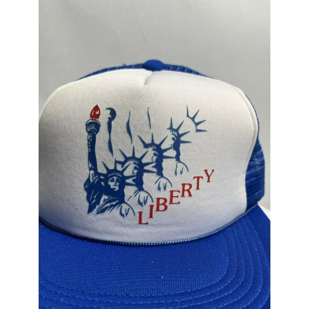 Vintage 80s Statue of Liberty Trucker Hat