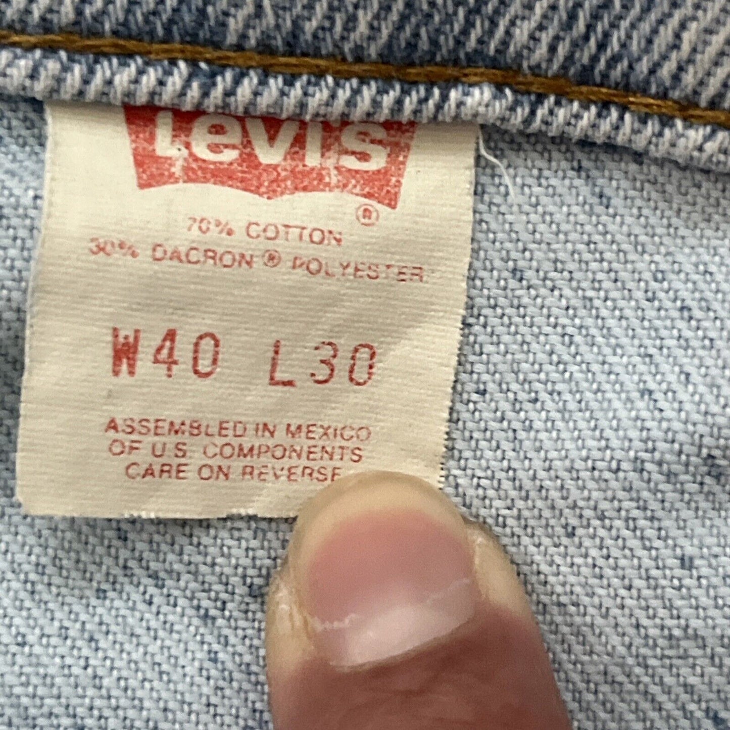 Vintage Levis Bronze Tab Jeans