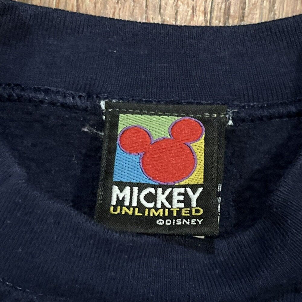 Vintage 90s Disney Mickey Unlimited Brazos Crewneck Sweatshirt