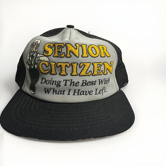 Senior Citizen Mesh Trucker Hat